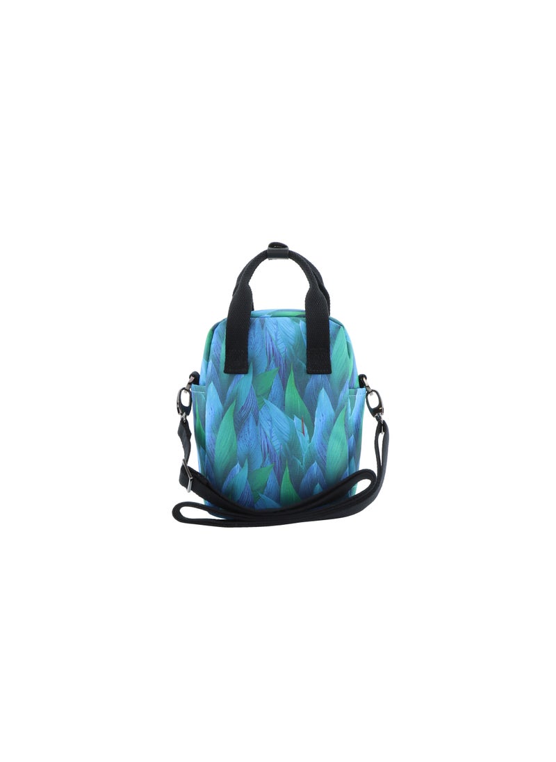 NATIONAL GEOGRAPHIC National Geographic LEGEND Mini Utility Bag Rhythm Of Nature For Men and Women, Durable Water Resistant Multi Function Casual Shoulder Bag/Lunch Box Bag With Top Handle/Removable Strap  - Image 3