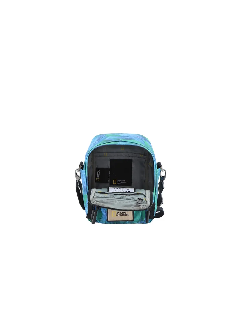National Geographic Rhythm Of Nature National Geographic LEGEND Mini Utility Bag Rhythm Of Nature For Men and Women, Durable Water Resistant Multi Function Casual Shoulder Bag/Lunch Box Bag With Top Handle/Removable Strap  | Best Price UAE