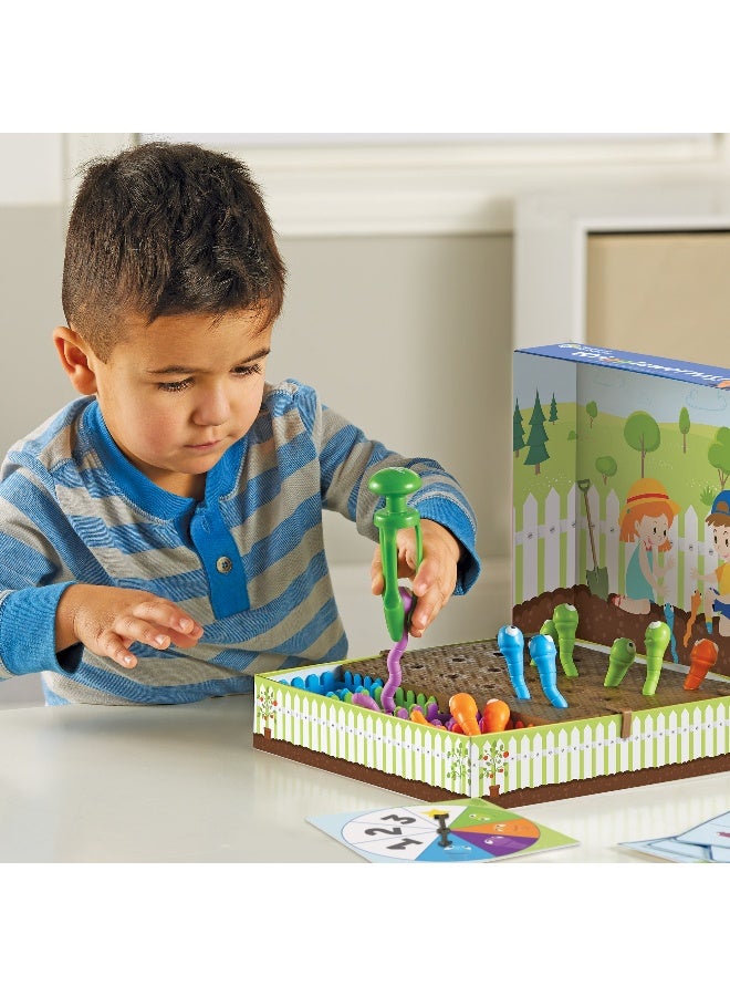 ليرننج ريسورسز مجموعة أنشطة الحركة الدقيقة Wriggleworms من Learning Resources، لعبة تعليمية 5 في 1 لمرحلة ما قبل المدرسة، تنمي قبضة القلم والتنسيق، تتضمن ملقطًا ثلاثي القبضة وبطاقات أنشطة، للأعمار من 3 سنوات فما فوق - Image 3