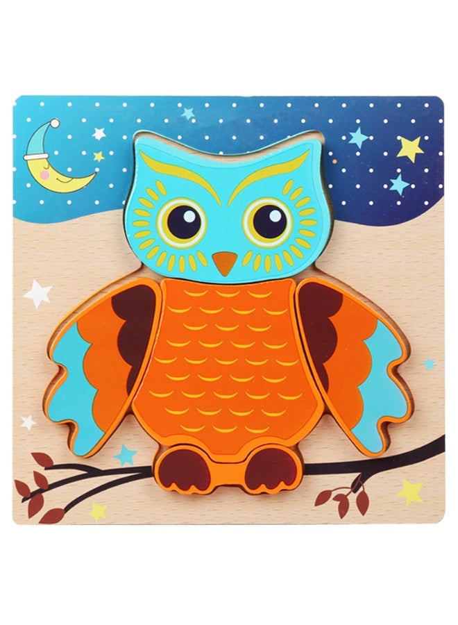 Capstro Wooden Puzzle Set for Toddlers – 4 Pack Animal Shape Matching Board Toys for Early Learning & Fine Motor Skills – Four Animal Designs - Image 5