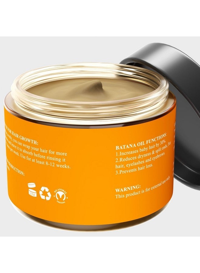 Samnyte Batana Oil for Hair Growth, Increases Baby Hair by 30%, Batana Oil Organic, Batana Hair Oil From Honduras, Not Tested on Animals, Prevents Hair Loss, For Hair, Eyelashes & Eyebrows - 4.2 oz - Image 2