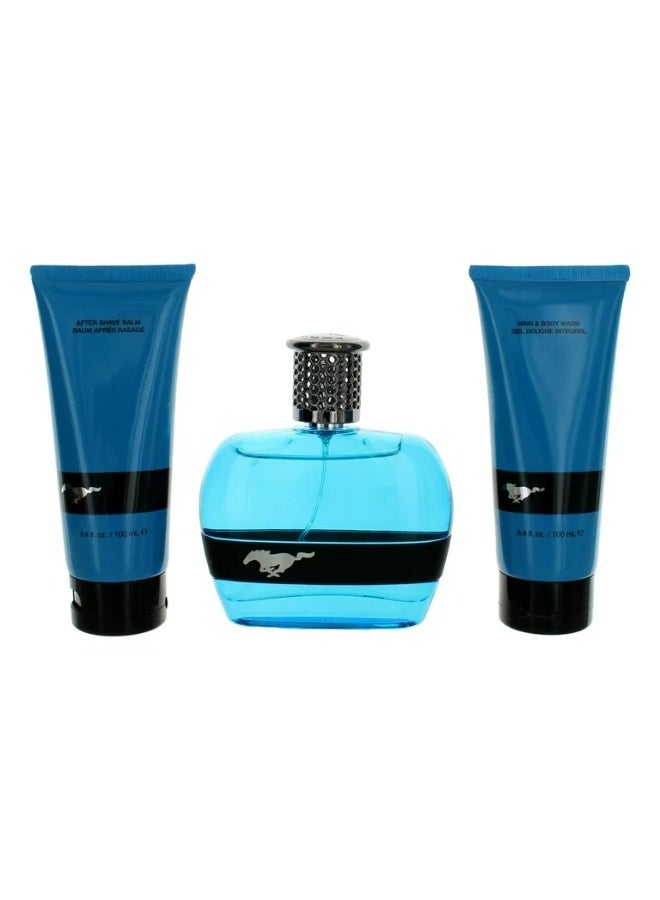 فورد موستانج عطر فورد موستانج الأزرق للرجال، 3 قطع، 100 مل - Image 2