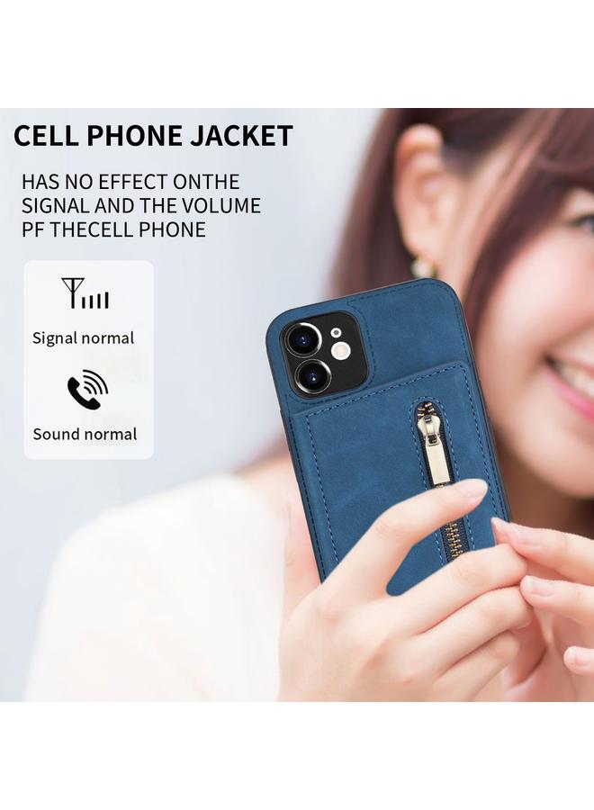 زبون جراب هاتف iPhone 11 مزود بسحاب وحامل بطاقات - Image 5