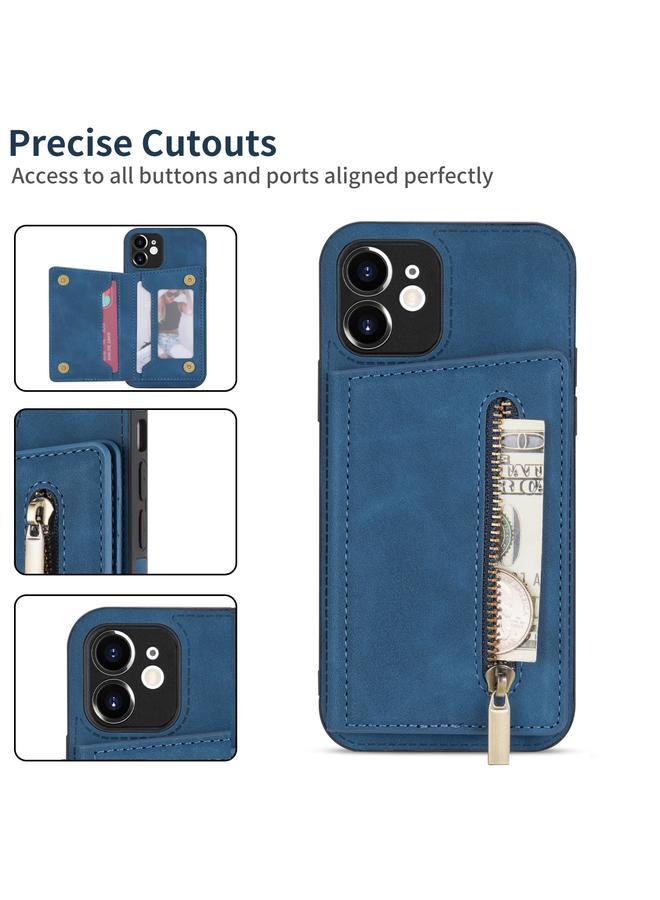 زبون جراب هاتف iPhone 11 مزود بسحاب وحامل بطاقات - Image 3