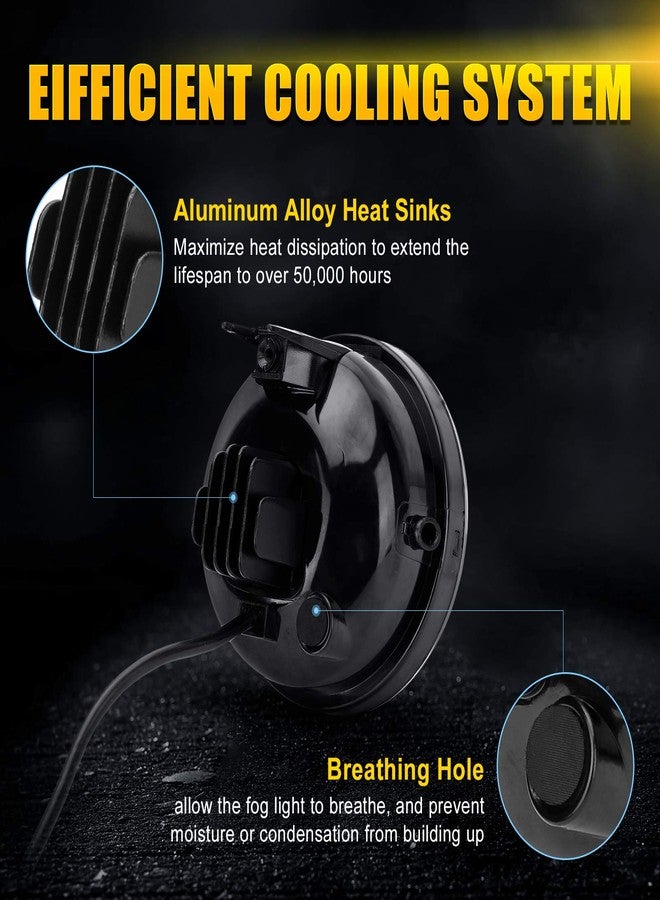 SUPAREE LED Fog Lights with Switchback Dual Color White/Yellow Fit for Tacoma 2005-2011/Tundra 2007-2013/Solara 2004-2006/Sequoia 2008-2015 Ideal for All-Weather Conditions,2 Pack - Image 5