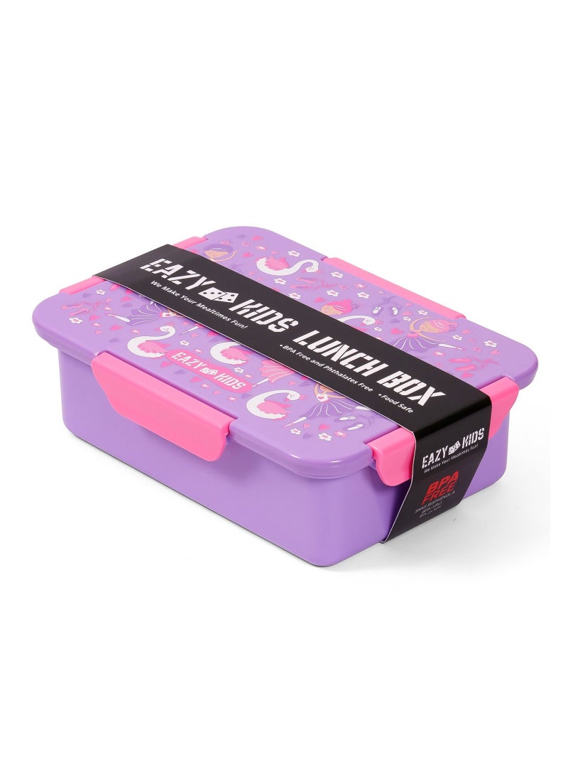 Eazy Kids Eazy Kids Lunch Box Tropical-Purple 850ml  - Image 2