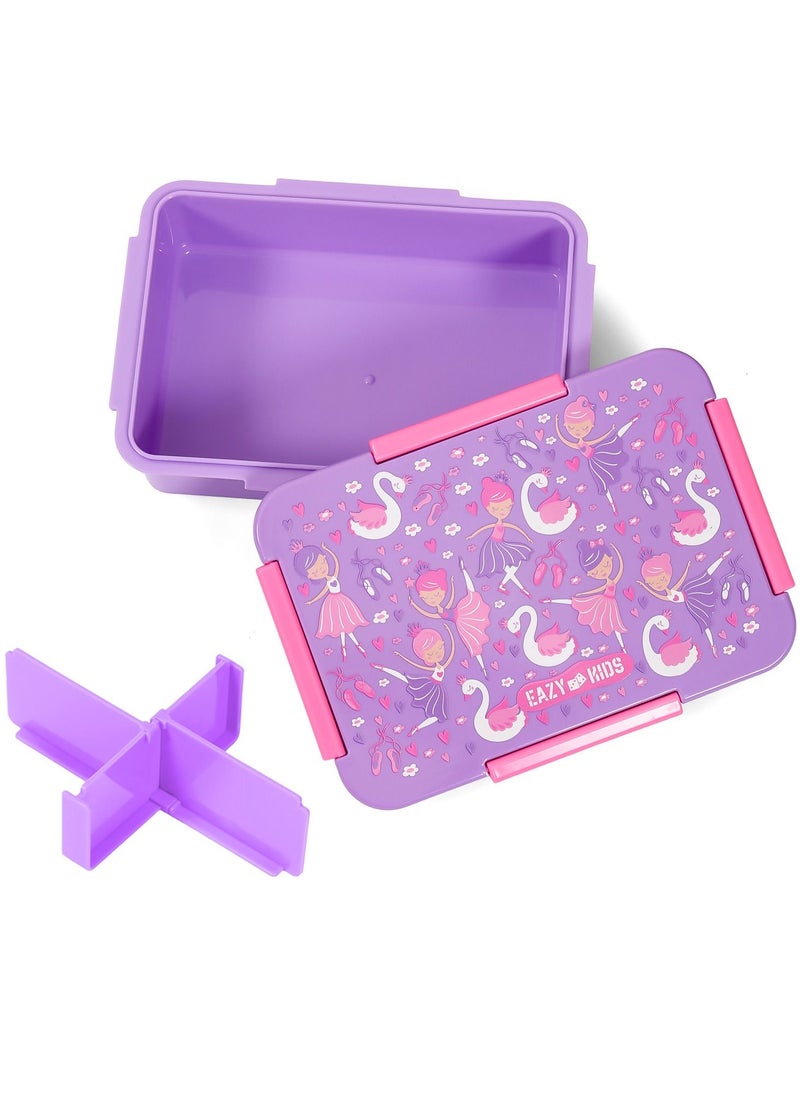 Eazy Kids Eazy Kids Lunch Box Tropical-Purple 850ml  - Image 4