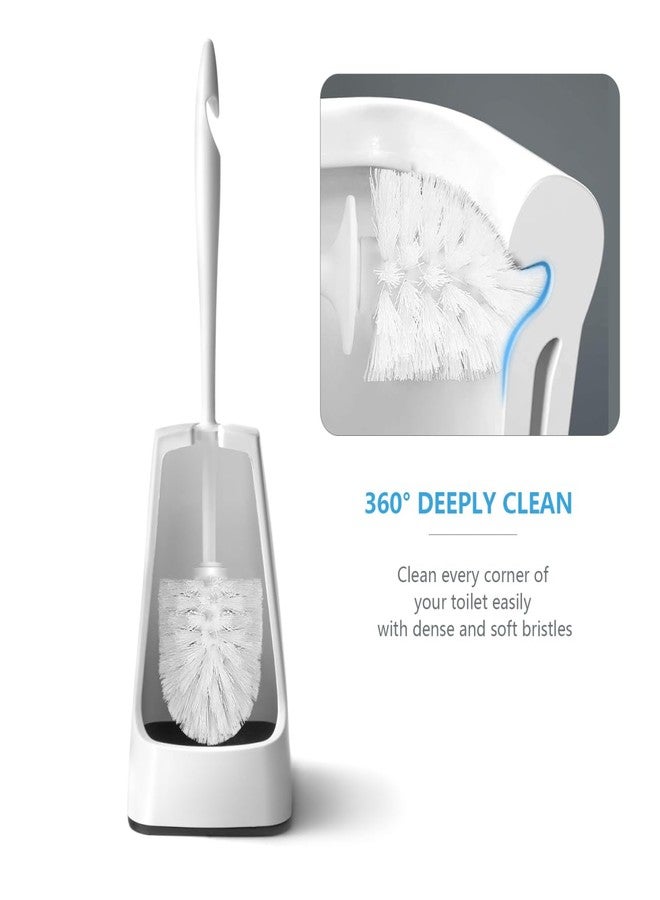 TOPBATHY Toilet Brush Head Replacement with Stiff Bristles Toilet Brush Refill for Bathroom (White) - Image 5