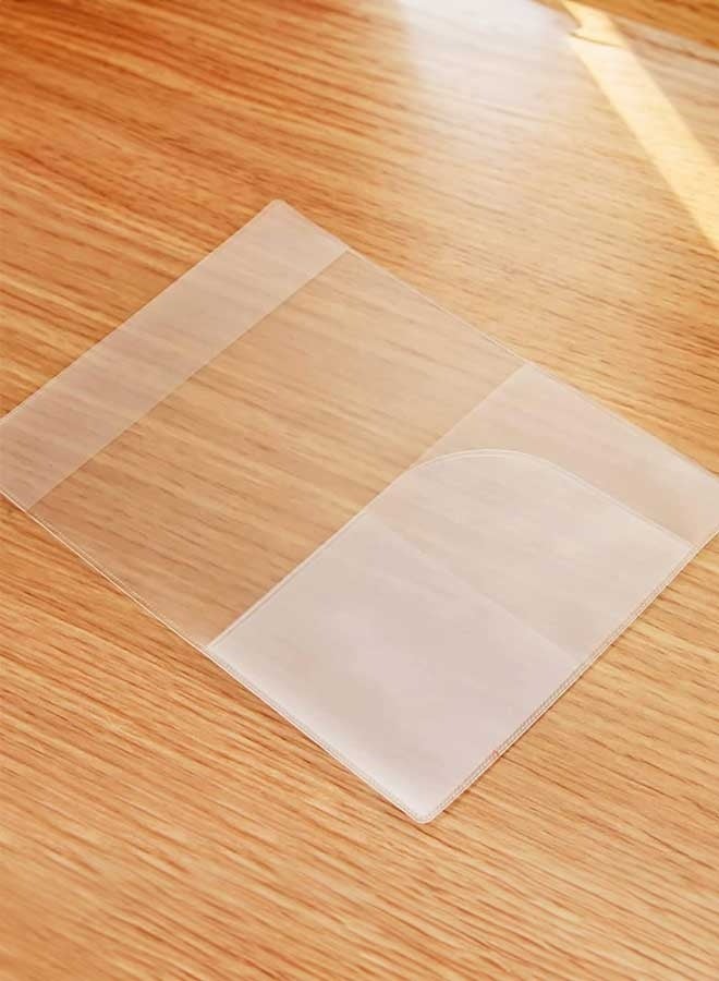Tersely 4 Pcs Clear Passport Cover Travel Holder Case, Waterproof Transparent Protector Travel Holder Organizer Protector,for Passport,Credit & ID Cards - Image 3