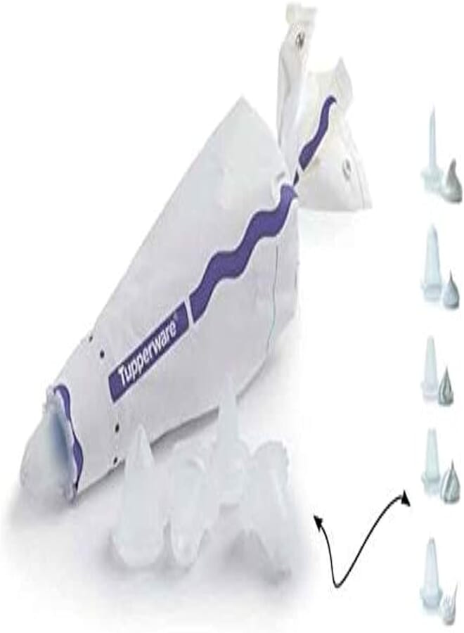 Tupperware Decorating Bag with Nozzles
