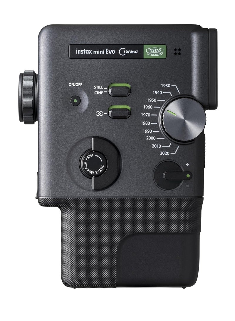 FUJIFILM Instax mini Evo Cinema Hybrid Instant Camera – Digital & Instant Film Camera with Video Capture, QR Playback, 10 Lens Effects & 10 Film Effects – Prints on Instax Mini Film (Black) - Image 4
