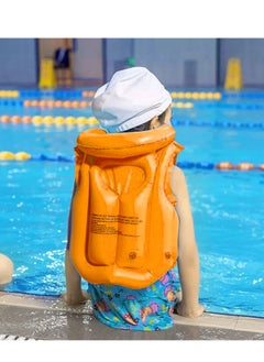 LB Kids Inflatable Swim Vest – Cartoon Print Safety Float Jacket  - Image 3