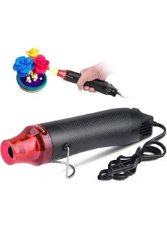 erorex 328 Pcs Hot Air Gun Portable Electric Hot Air Gun Mini Hot Air Gun For Paint Removal Embossing Crimping Film Diy Projects With Tubing Kit Multicolor  - Image 5