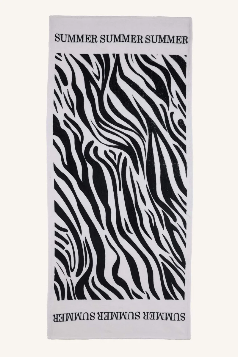 Defacto Printed Cotton Towel