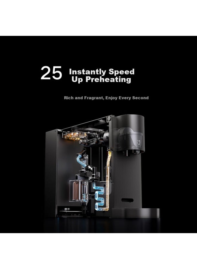 MIJIA Mi Home Xiaomi Capsule Coffee Machine One-click Convenient Extraction Rapid Preheating Imported Water Pump Precise Temperature Control Gentle Extraction Capsule Storage - Image 2