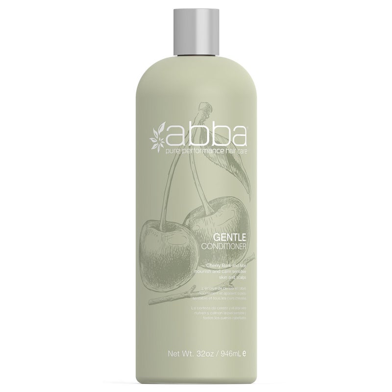 ABBA - Pure Gentle Condtioner - Cherry Bark & Aloe, 32 fl oz - Image 1
