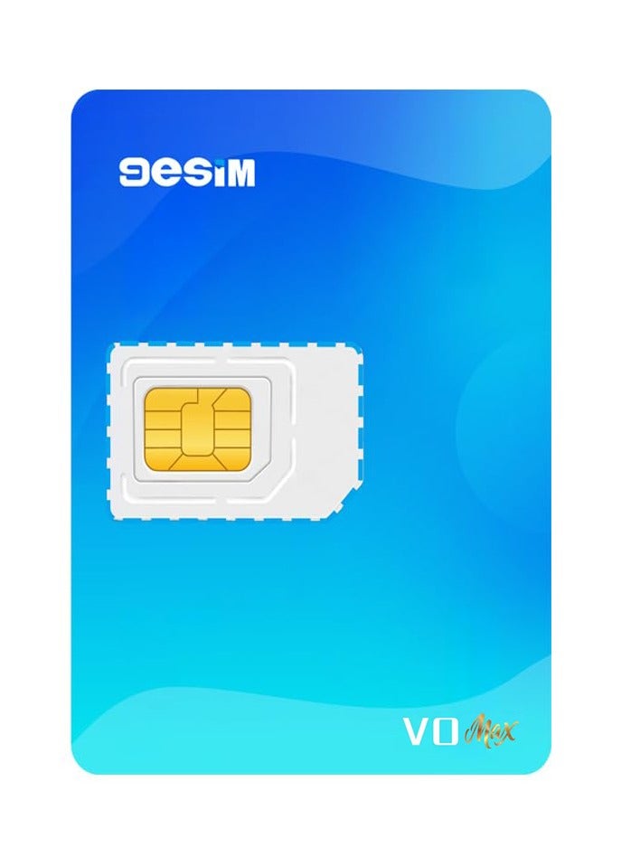 9eSIM V0 Max eSIM Adapter – Physical eSIM Card for Unlocked Android Phones, International Travel Data for Europe, USA, Japan & China, Pre-Cut SIM for Easy Use (Without Reader) - Image 1
