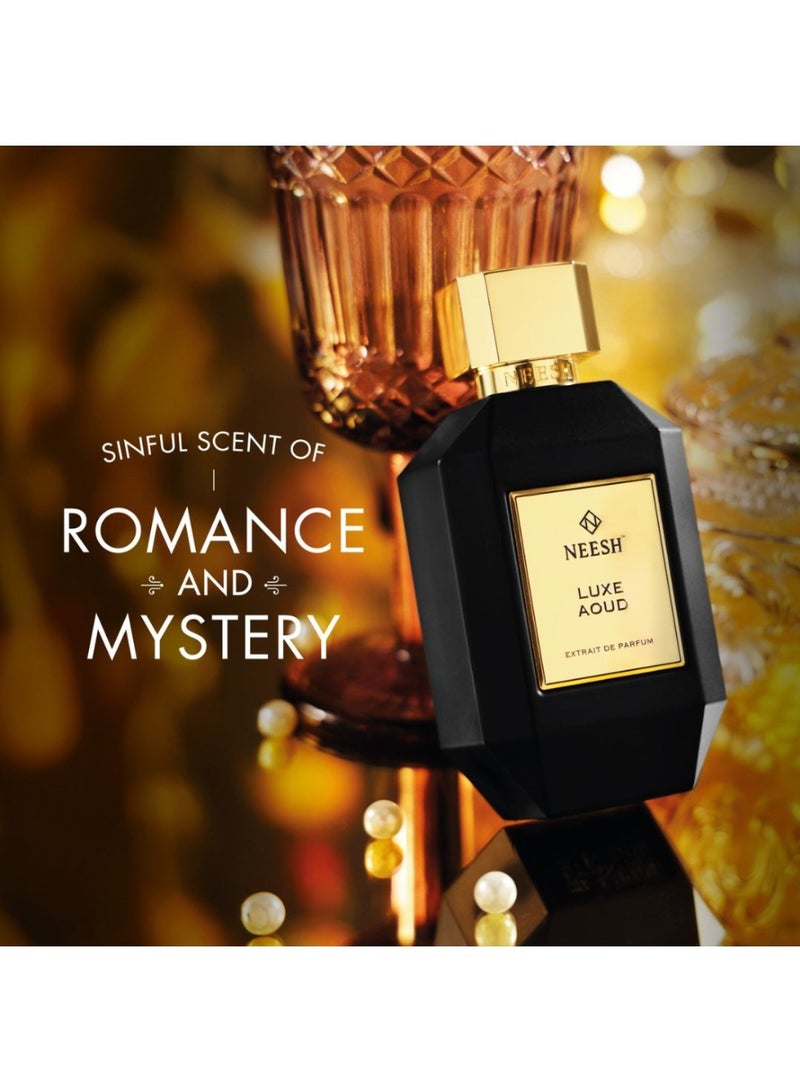 نيش Luxe Aoud (100 مل) - خلاصة عطر (Extrait de Parfum) - عطر رجالي فاخر يدوم طويلاً - Image 1