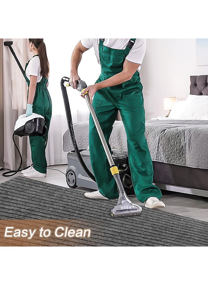 Sharpdo Kitchen Floor Mats Non-Slip and Oil-Proof Carpets, Door Mats, Dirt-Resistant Floor Mats, Easy to Clean 90*160cm  - Image 2