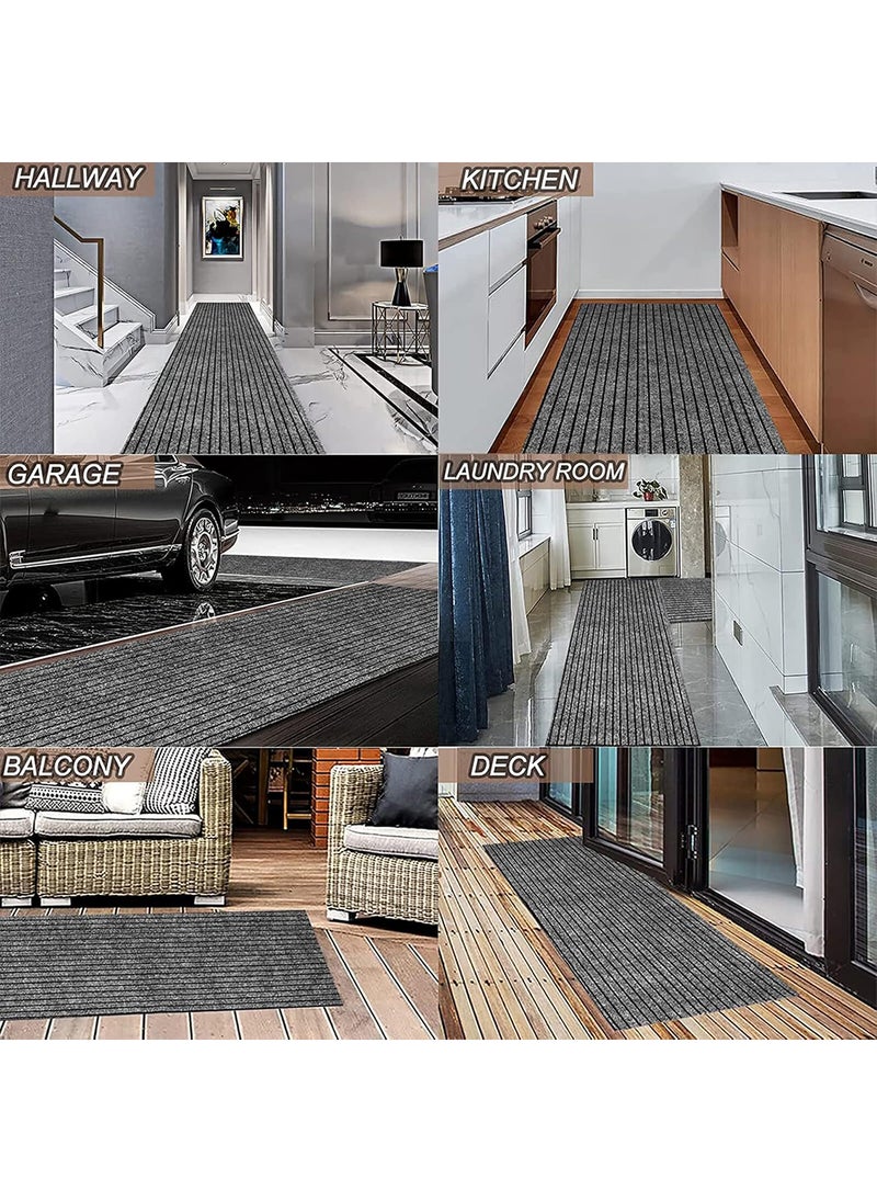 Sharpdo Kitchen Floor Mats Non-Slip and Oil-Proof Carpets, Door Mats, Dirt-Resistant Floor Mats, Easy to Clean 90*160cm  - Image 5