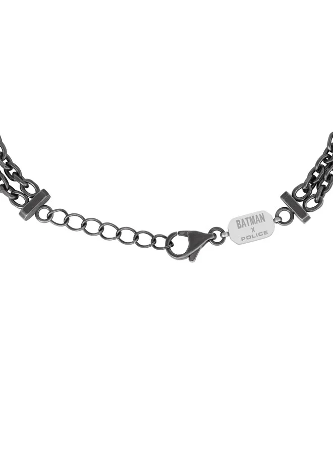 بوليس Batman - Duo Stainless Steel Chain Bracelet for Men