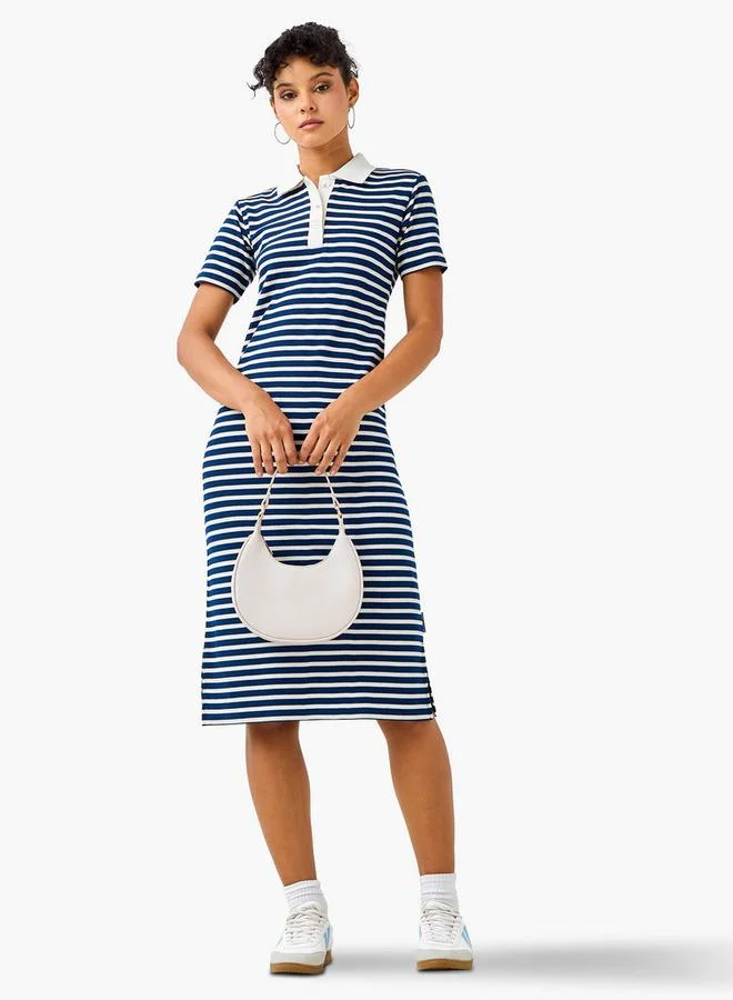 لي كوبر فستان ميدي لي كوبر بسحاب