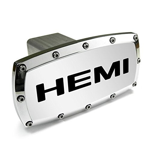 Dodge HEMI Chrome Billet Aluminum Tow Hitch Cover - Image 5