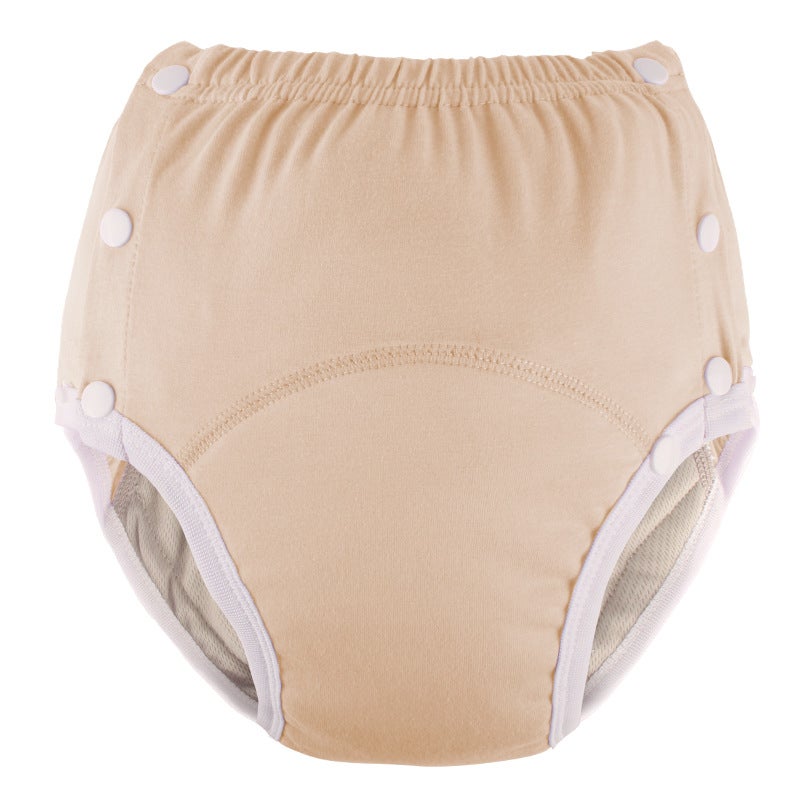 Generic Cotton Adult Incontinence Underwear Washable Orange 
