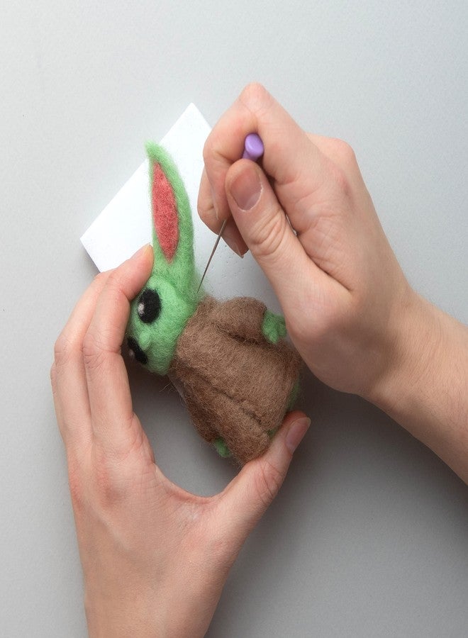 Dimensions Star Wars The Mandalorian Grogu Needle Felting Kit, 5.5" x 3.5", Multicolor - Image 5