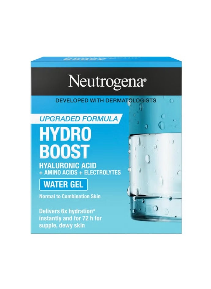 Neutrogena naturals - Neutrogena Face Moisturizer Water Gel Hydro Boost Normal To Combination Skin 50ml - Image 1