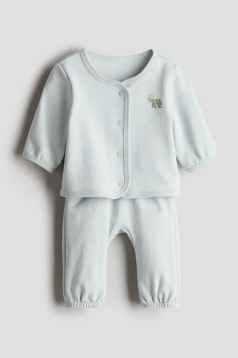 H&M 2-piece cardigan and joggers set