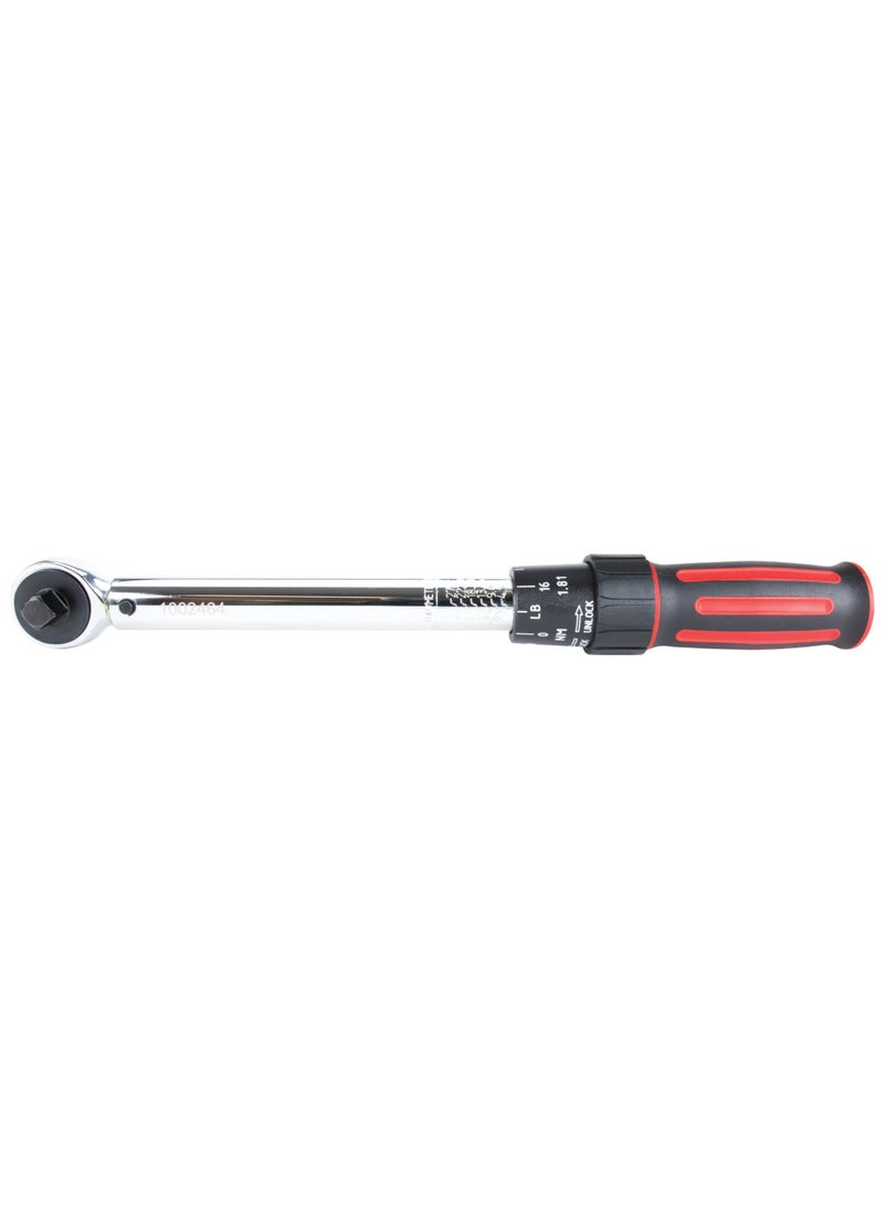 Performance Tool Performance Tool M197 3/8-Inch Drive Torque Wrench 250 inch/lb. - Dual Scale, Audible Click, Precision Ratchet  - Image 2