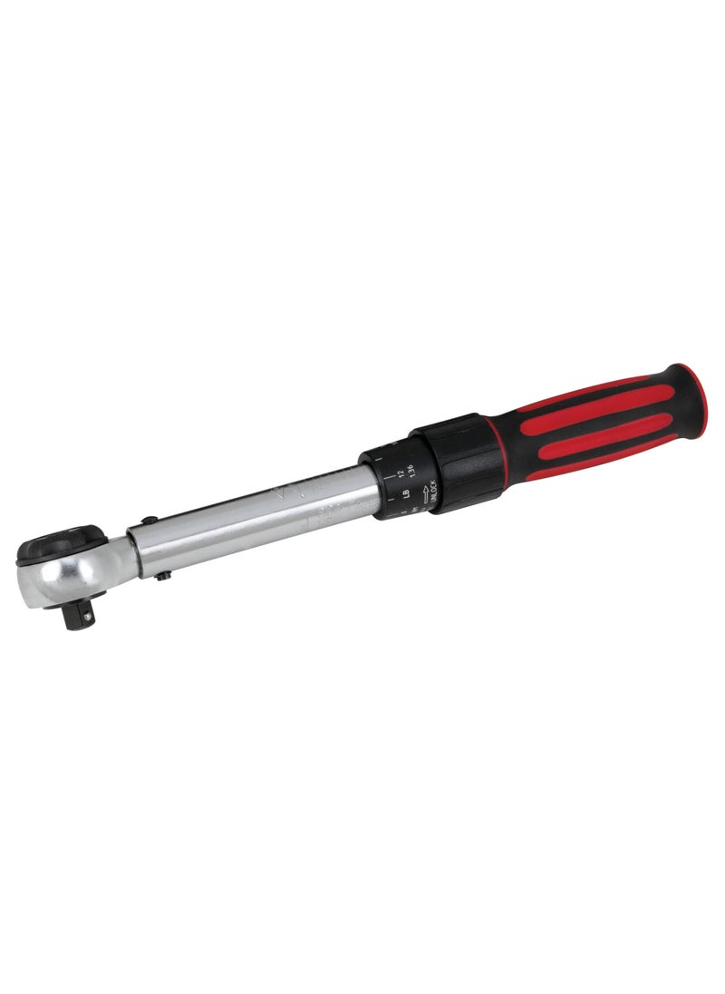 Performance Tool Performance Tool M197 3/8-Inch Drive Torque Wrench 250 inch/lb. - Dual Scale, Audible Click, Precision Ratchet  - Image 3