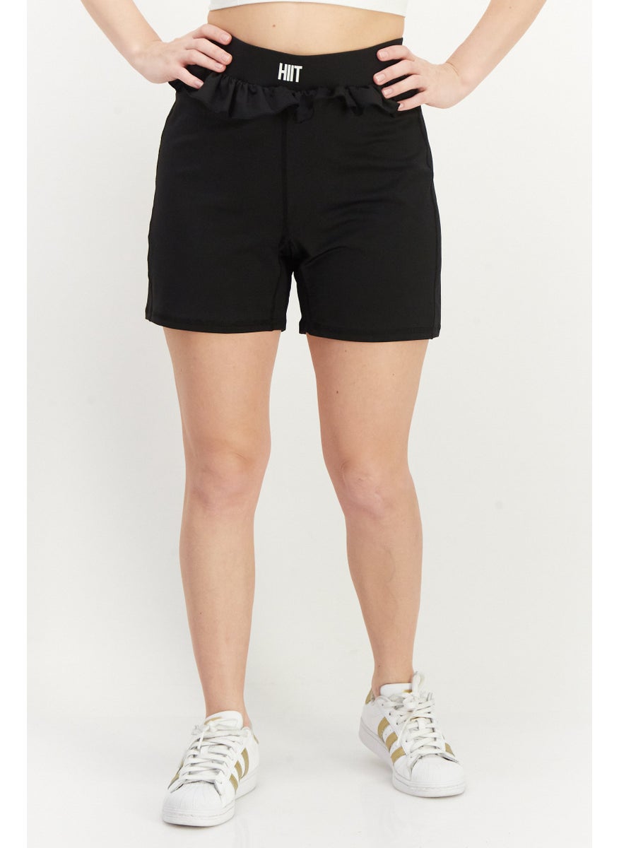 Women Ruffle Basic Shorts, Black - pzsku/Z4A653C0D57F0926C441AZ/45/_/1724350908/c41df23d-5c0c-43e8-a05b-cd6c4cd26f43