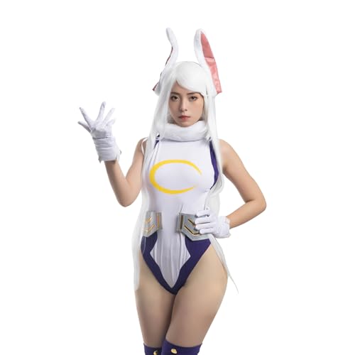 Nuoqi Miruko Cosplay MHA Rabbit Hero Mirko Cosplay Bunny Costume Bodysuit Bunny Hero Suit SM - Image 1