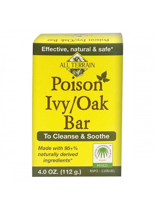 All Terrain All Terrain Natural Poison Ivy Oak/Bar Soap, 4oz., To Cleanse & Soothe, Itchy & Irritated Skin  - Image 1