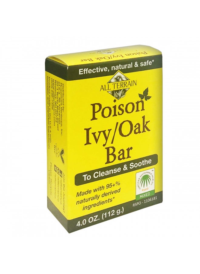 All Terrain All Terrain Natural Poison Ivy Oak/Bar Soap, 4oz., To Cleanse & Soothe, Itchy & Irritated Skin  - Image 2