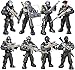 ENHANA SWAT 4 in 1 Armored Vehicle Building Block Military Vehicle with 6 Army Figures Building Toys for Age 812 Army Car Model Toys Gifts for Kids - Image 4