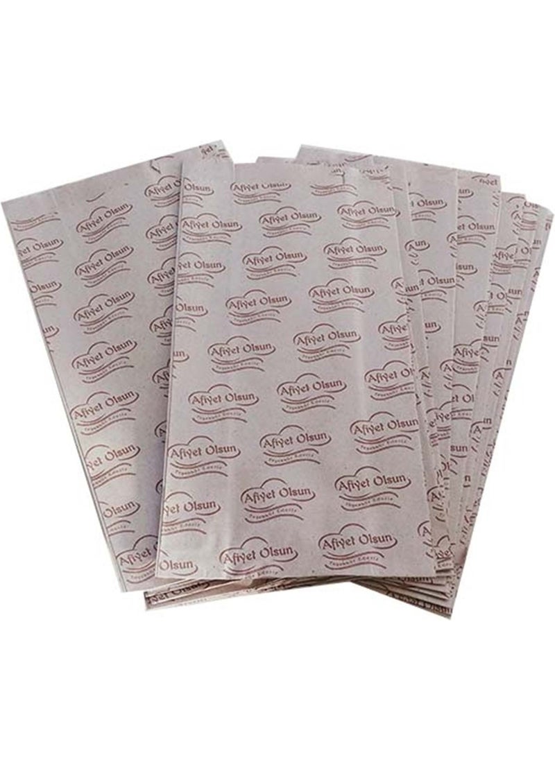 Ofis ve Ofis Office And Office Bellows Patisserie And Sandwich Paper Bag - Large Size - 15x33 Cm 