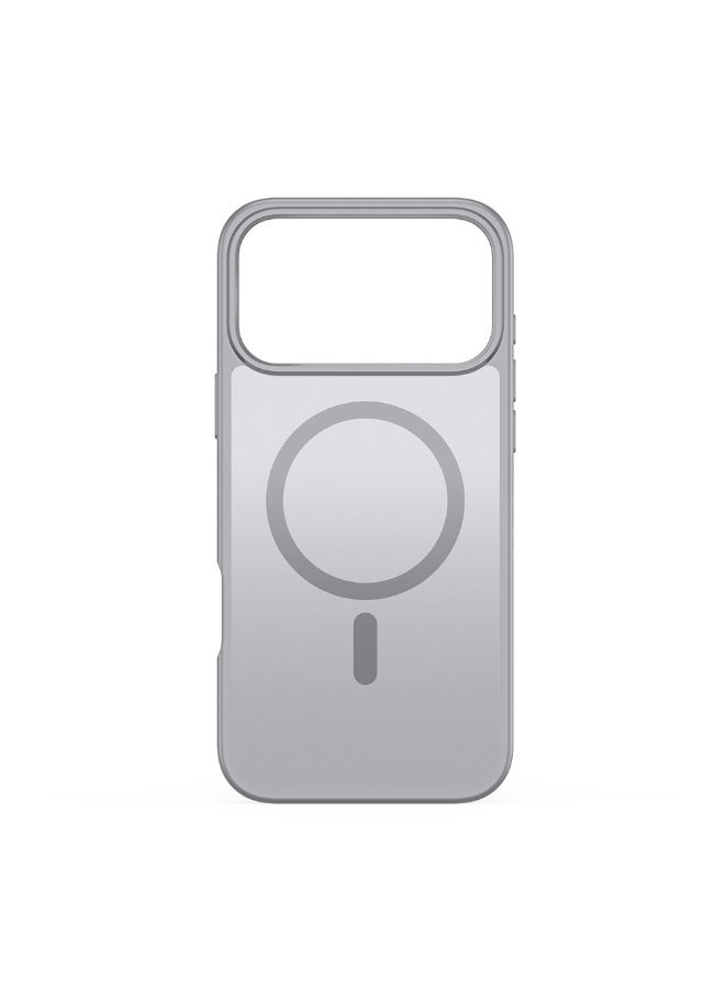 DUX DUCIS Yind Series Cover for the iPhone 17 Pro mobile phone a slim, TPU Hybrid PC cover MagSafe made of TPU, polycarbonate silicone - Grey - Image 3