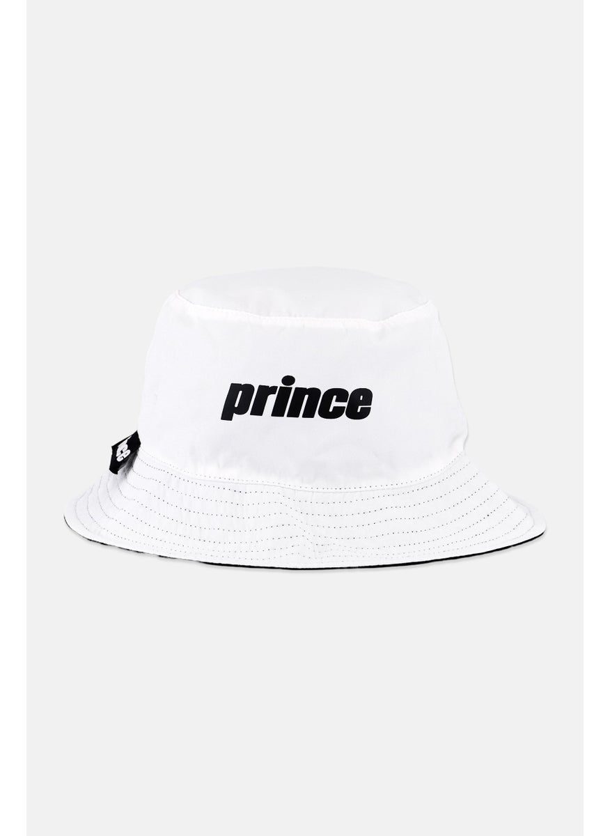 Prince Men Brand Logo Reversible Cap, Black/White  - Image 1