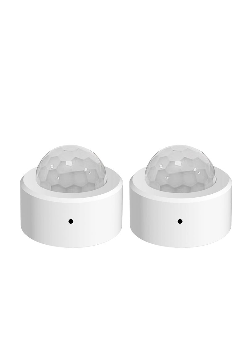 Excefore Motion Sensor, 2 Pcs Wireless Motion Detector, Configurable DIY Portable Presence Detector, Zigbee Hub Required, Compatible with Home Assistant,Hubitat and Alexa - Image 1