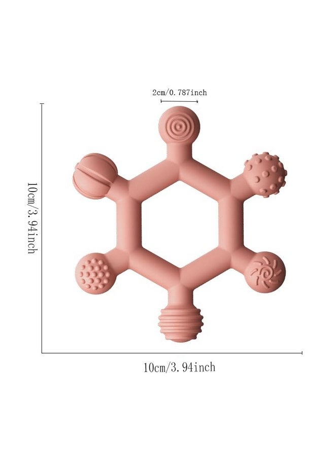 PandaEar 3 Pack Baby Teething Toys for Toddler Infant Newborn 0-6 Months, Baby Chew Toys 6 to 12 Months, Silicone Baby Teether BPA Free, Soft and Textured Ring Teether Soothing Teething Pain Relief - Image 3