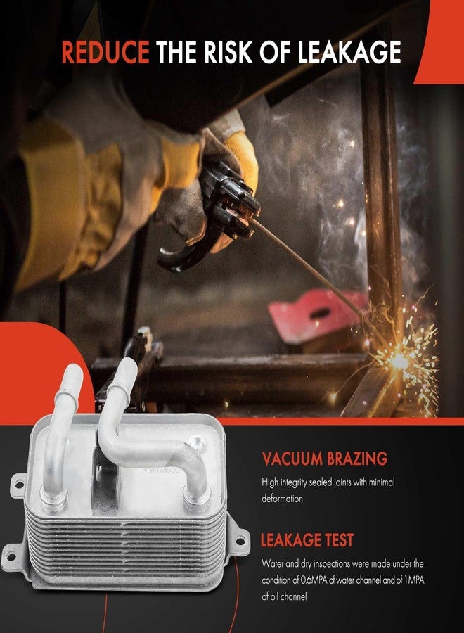 أ-بريميوم مبرد زيت ناقل الحركة A-Premium متوافق مع سيارات BMW 525i و530i و545i و645Ci موديلات 2004-2005، و745i و745Li موديلات 2002-2005، بمحركات 6 أسطوانات سعة 2.5 لتر و3.0 لتر، ومحرك V8 سعة 4.4 لتر. - Image 5