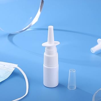 Healifty 20Pcs Bottle Empty Sprayer Fine Nose Mist Sprayers Direct Bottle for Nose Cleaning for Home Outdoor10ML - Image 3