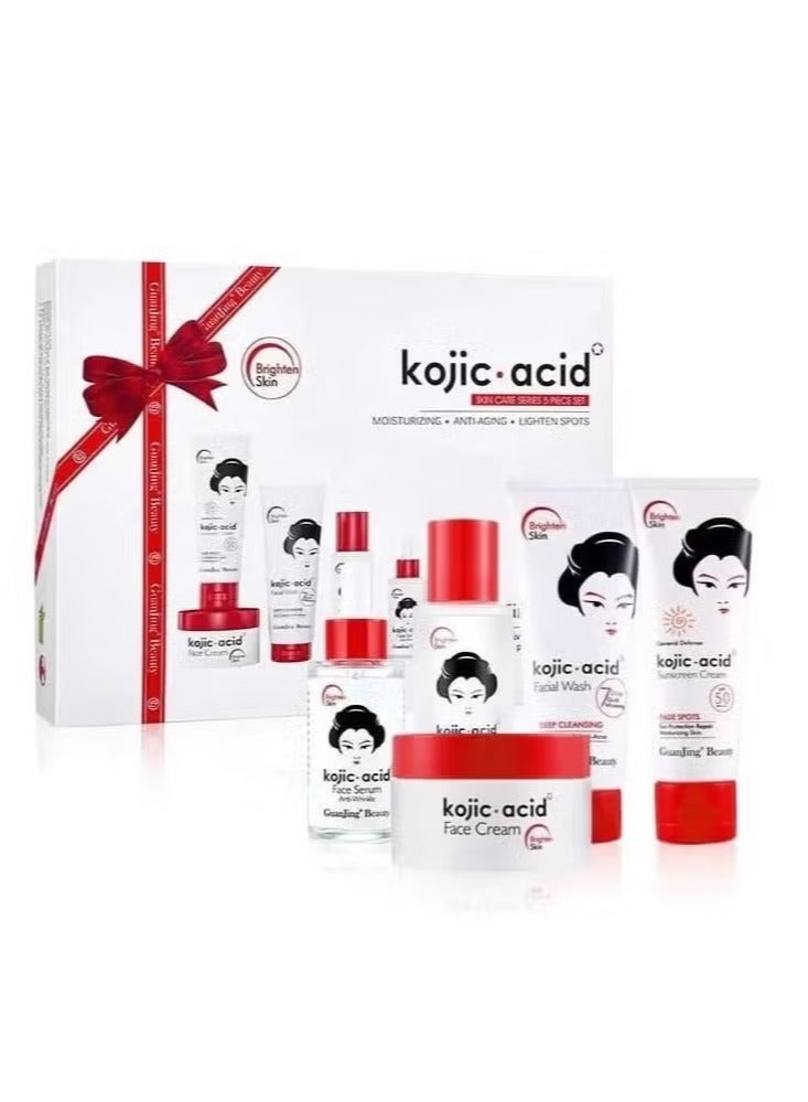 Kojie Kojic Acid Skin Care Set 5 Pieces - Image 2