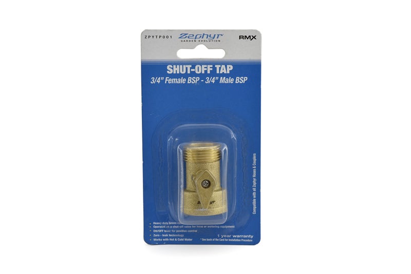 Zephyr Metal Shut-Off Tap, Bronze, Oil Rubbed Finish - Image 4