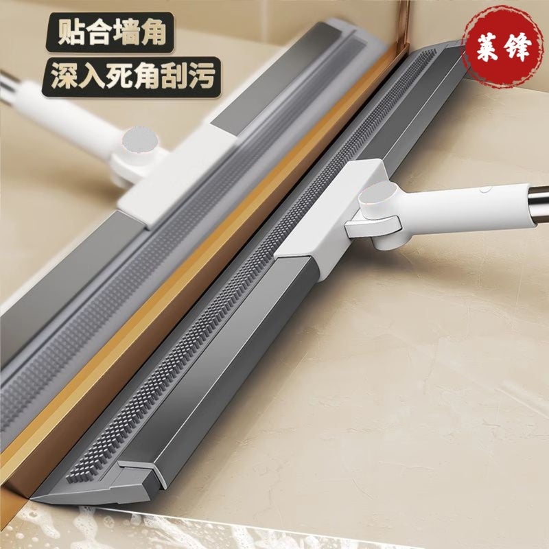 Silicone Magic Broom Squeegee Mop 2-in-1 Bathroom Floor Cleaning Scraper - Image 4