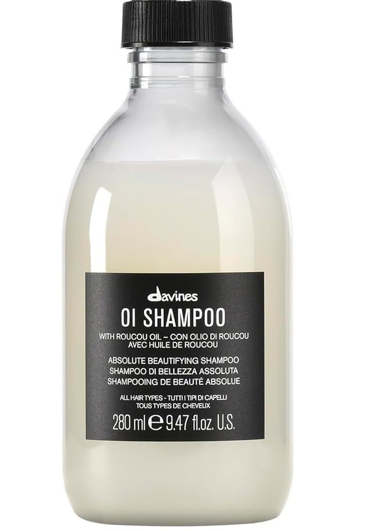 Davines OI Shampoo | Nourishing Shampoo for All Hair Types | Shine, Volume, and Silky-Smooth Hair Everyday