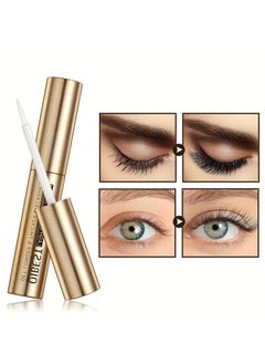 QiBest Nourishing Volumizing Mascara and Eyelash Enhance Serum Set  Longer  Fuller and Healthier Lashes  - Image 3